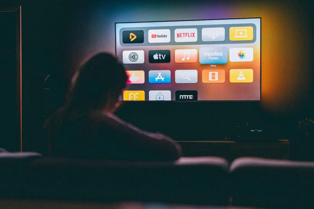 App-Übersicht auf dem Fernseher – Testline in der Player-App prüfen