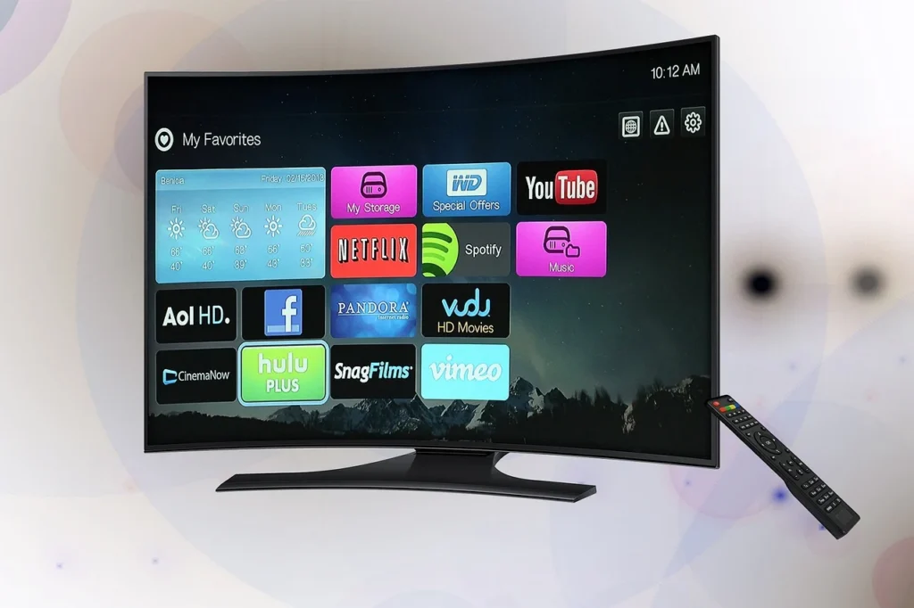 Smart-TV mit App-Menü – IPTV Testline einrichten auf dem Fernseher